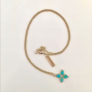 Kendra Scott turquoise stone necklace
